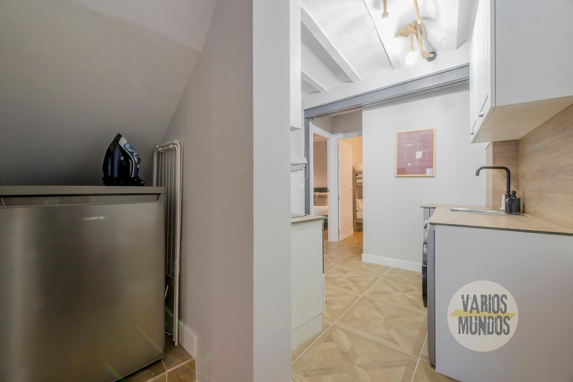 Confortable Apt Para 9Pax En El Centro De Madrid E3 Esterno foto